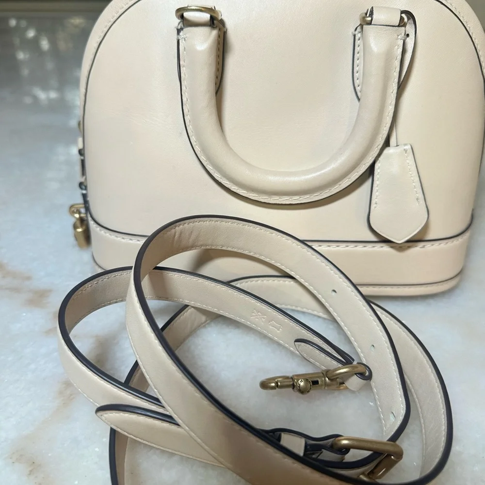 Authentic Coach Revel Chalk Mini Bag - Picture 4 of 4